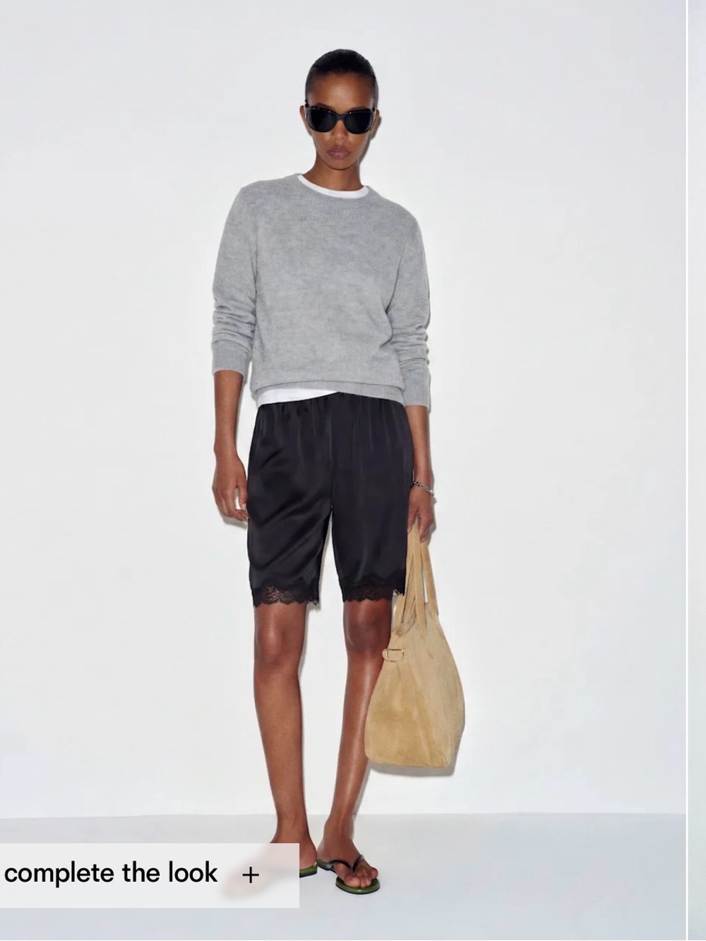 Clara Silk Bermuda Short